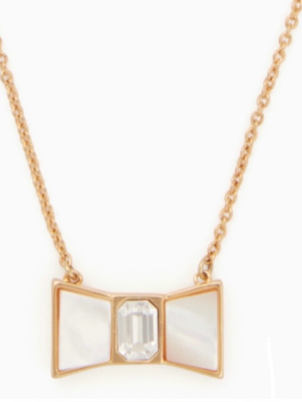 Kate Spade “Take a Bow” Mini Bow Pendant
